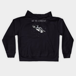 Copy of We Are Starstuff III - Astronaut - Space Station - Black - Sci-Fi Kids Hoodie